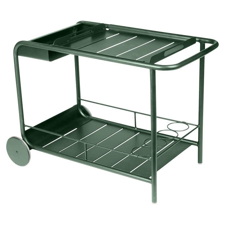Fermob - Luxembourg Serving Trolley Verde - PARIS14A.RO