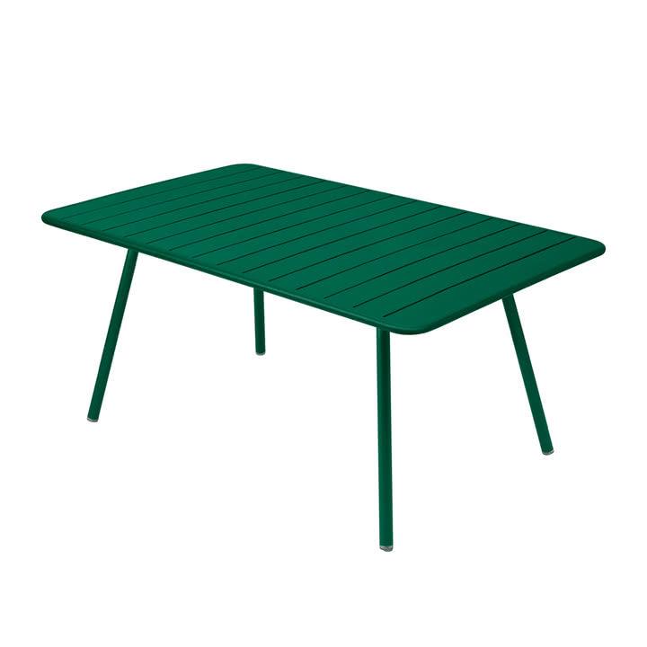 Fermob - Luxembourg table, rectangular, 165 x 100 cm Verde - PARIS14A.RO