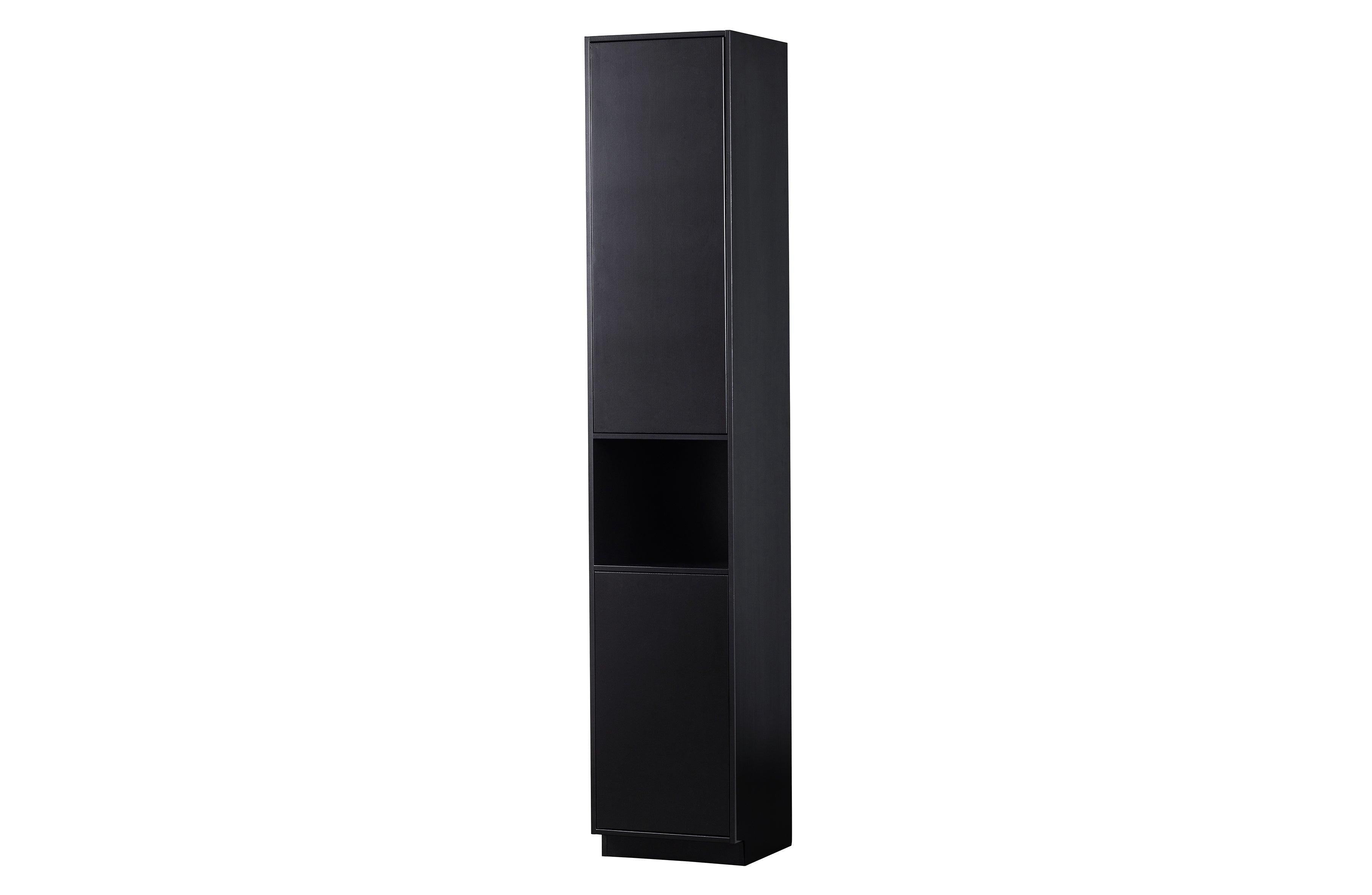 FINCA Buffet / Dulap de depozitare 40cm Pine Deep Black [FSC] - PARIS14A.RO
