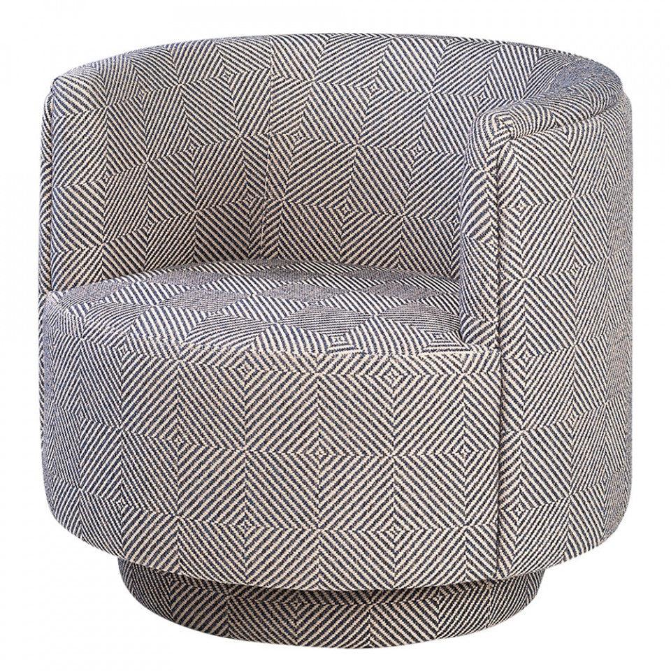 Fotoliu rotativ multicolor din poliester Savoy Swivel Versmissen - PARIS14A.RO