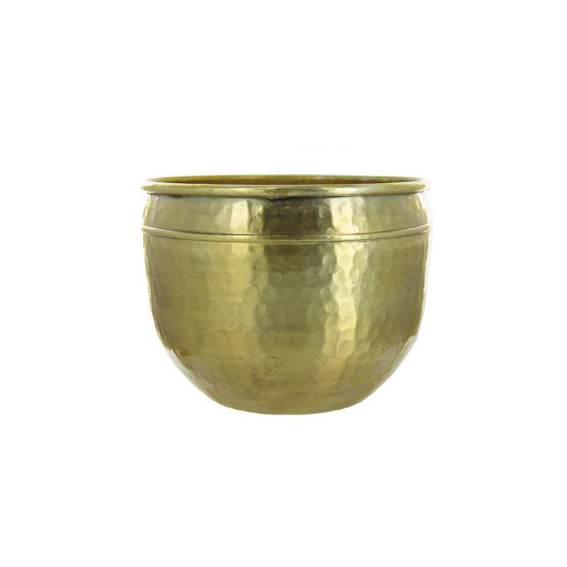 Ghiveci auriu din aluminiu 23 cm Aydın Lifestyle Home Collection - PARIS14A.RO
