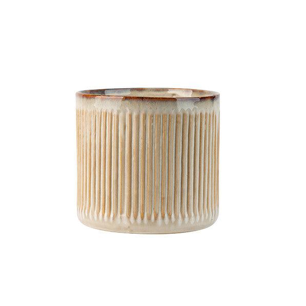 Ghiveci maro din ceramica 17 cm Sergio Lifestyle Home Collection - PARIS14A.RO