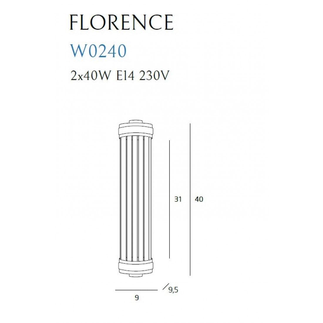 Aplica FLORENCE ALAMA MAXLIGHT W0240