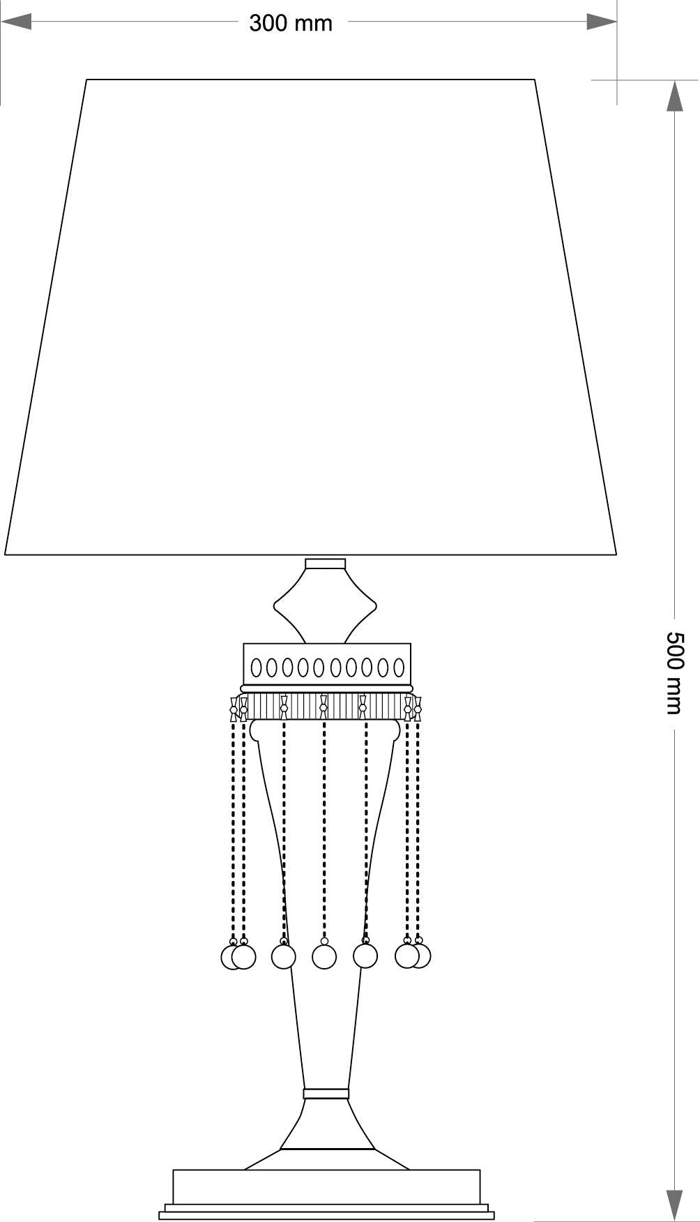 Lampa de masa Dorato Kutek - PARIS14A.RO