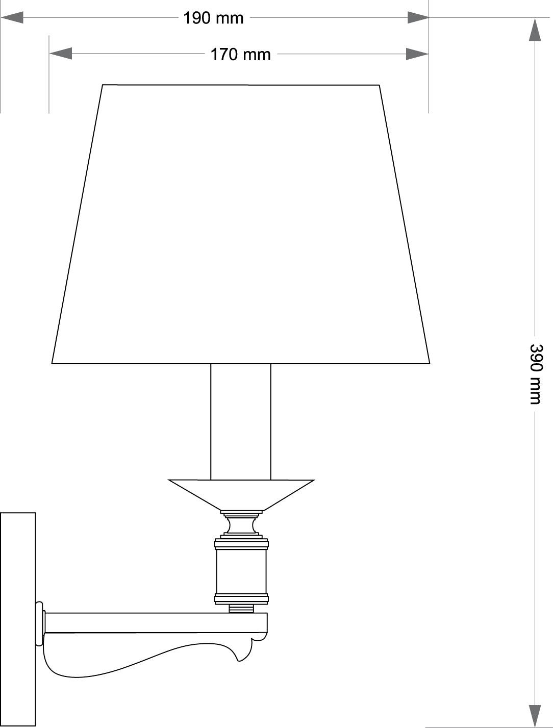 Lampa de masa Merano Kutek - PARIS14A.RO