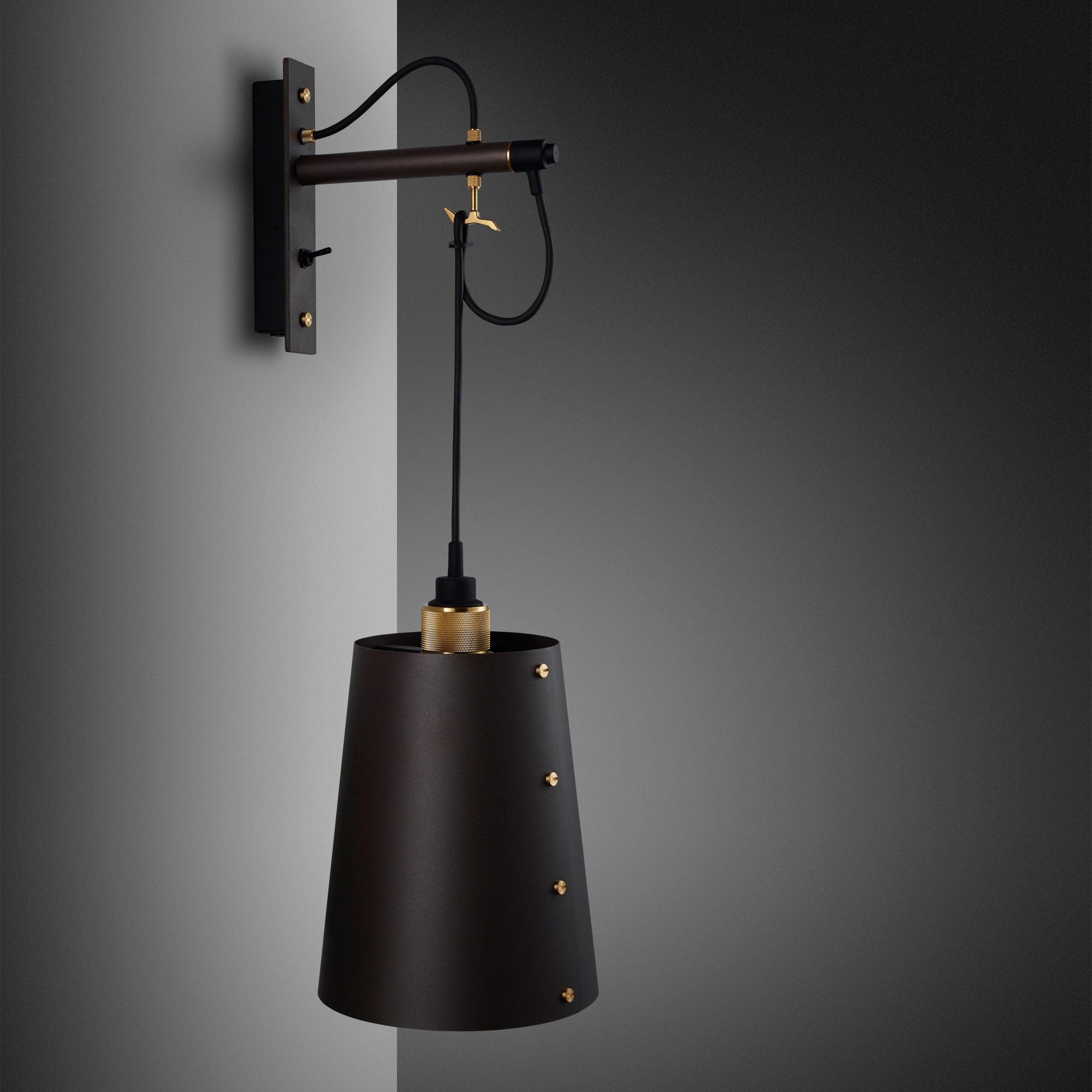 Lampa de perete HOOKED / LARGE / GRAPHITE - Buster & Punch - PARIS14A.RO