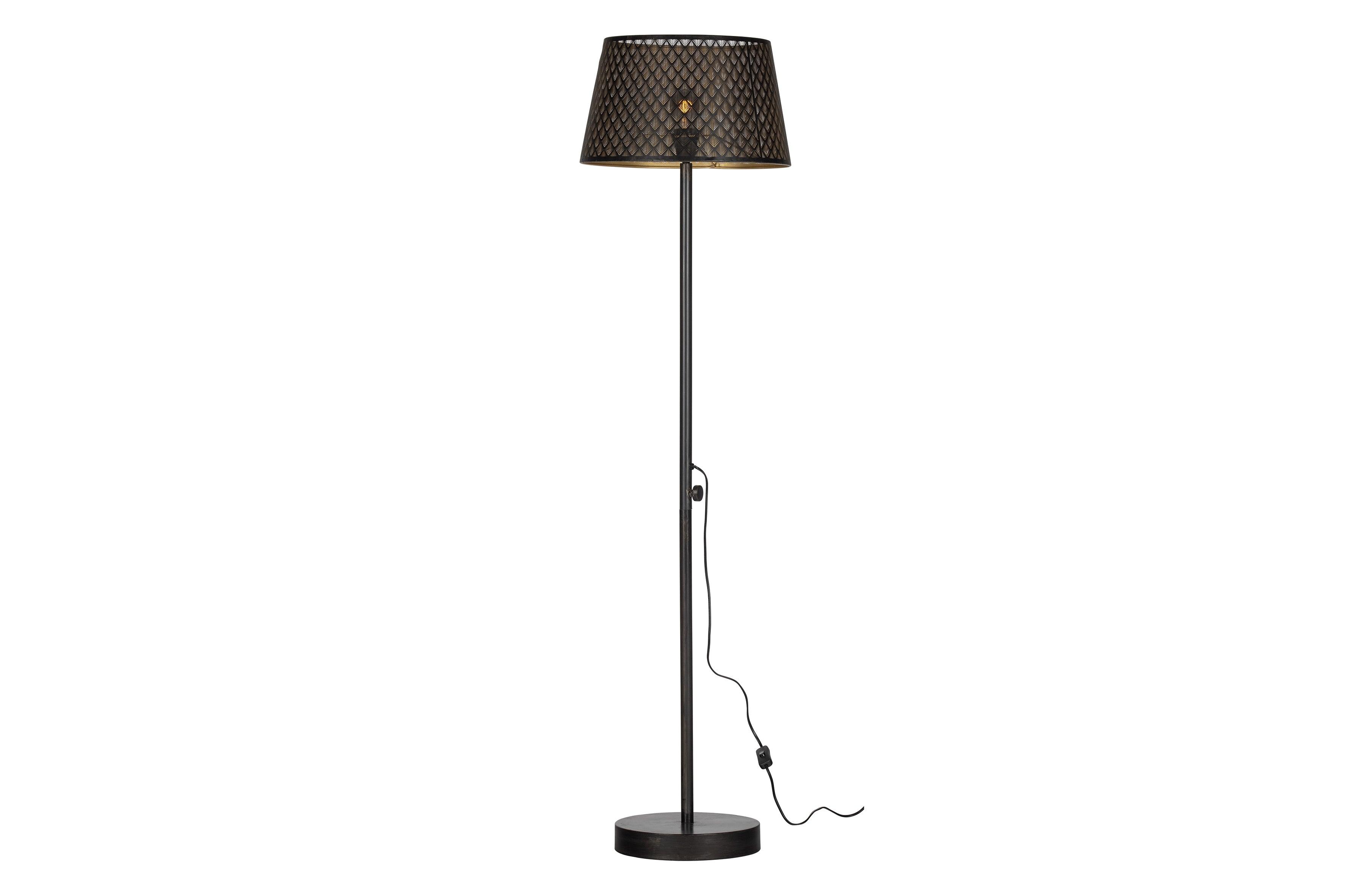 Lampa de podea Kars, alama neagra/antica - PARIS14A.RO