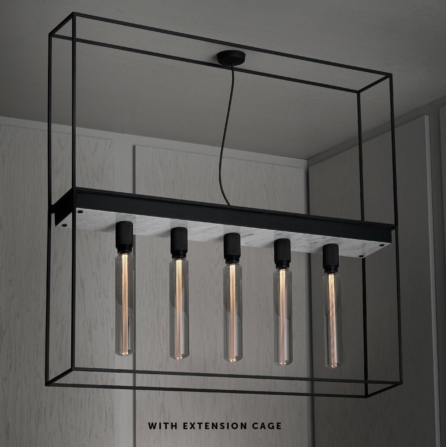 Lampa de tavan CAGED 5.0 / Marmura alba - Buster & Punch - PARIS14A.RO