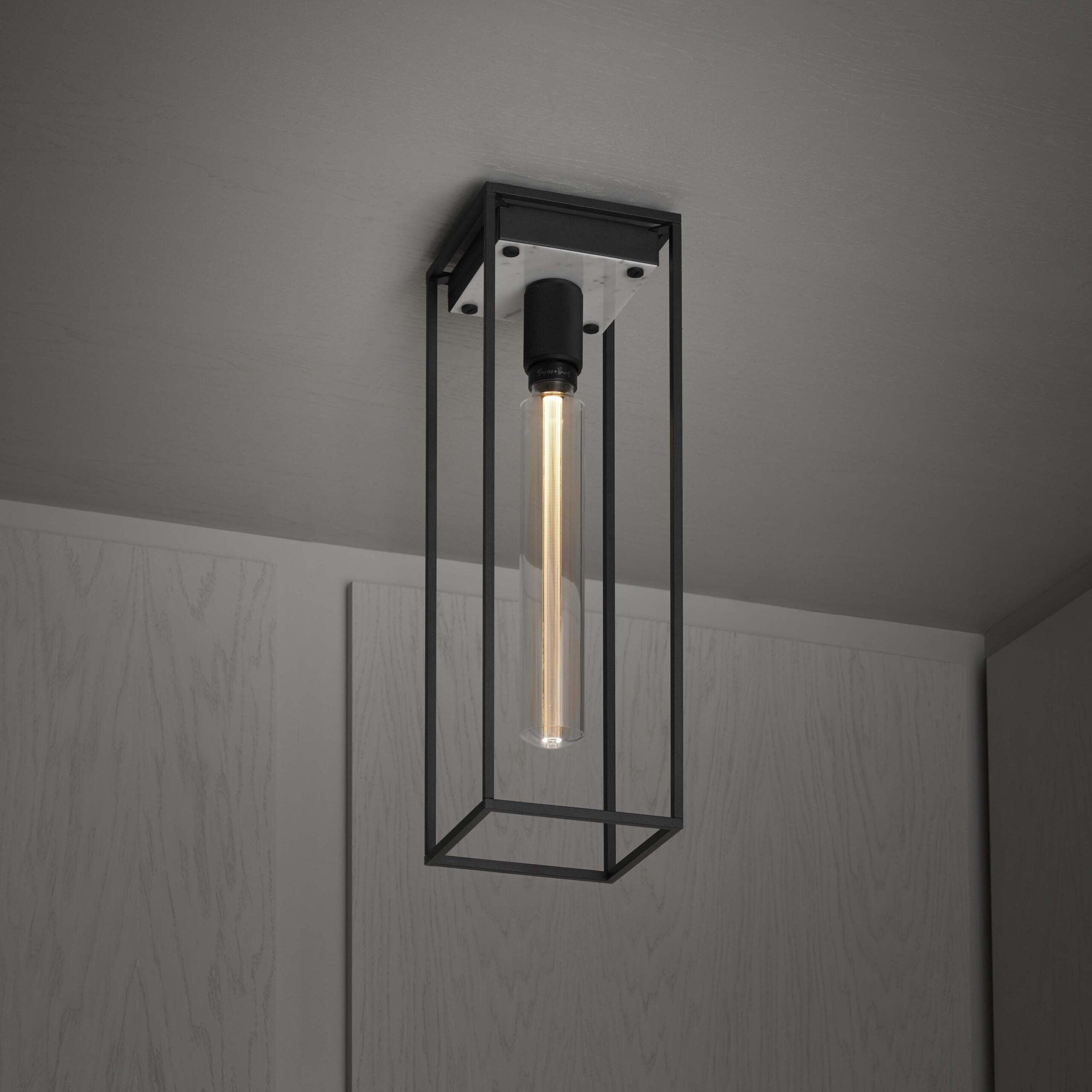 Lampa de tavan CAGED / LARGE / Marmura alba - Buster & Punch - PARIS14A.RO