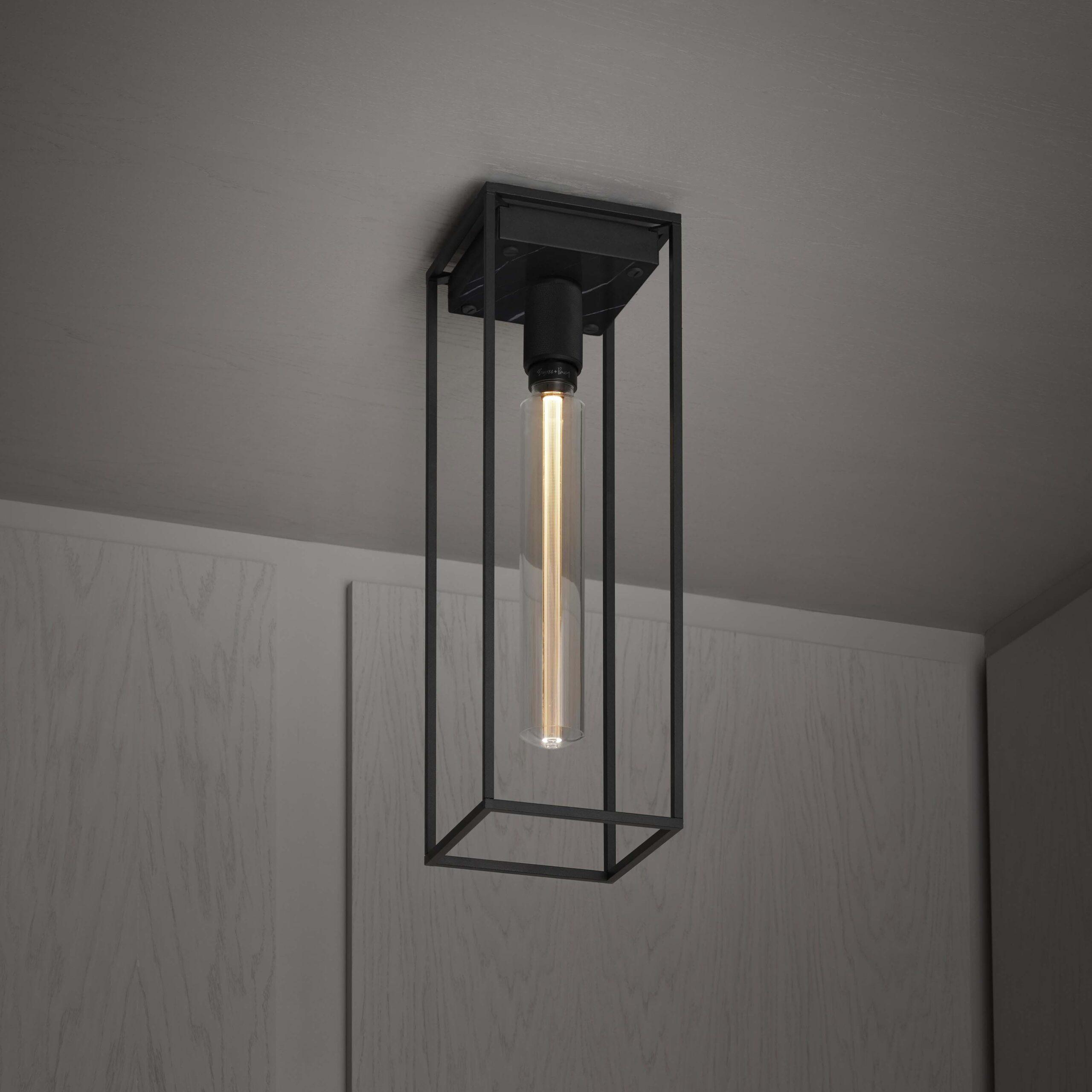 Lampa de tavan CAGED / LARGE / Marmura neagra - Buster & Punch - PARIS14A.RO