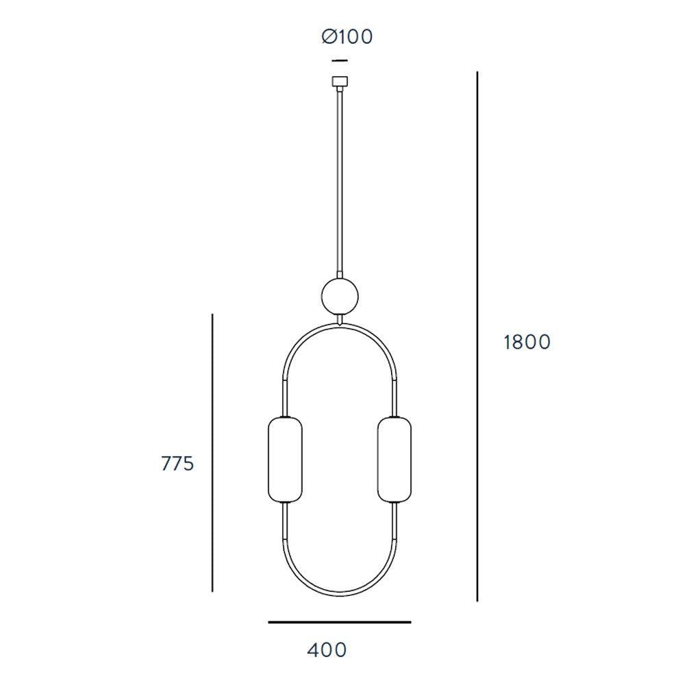 Lampa suspendata Clip - Aromas del Campo - PARIS14A.RO