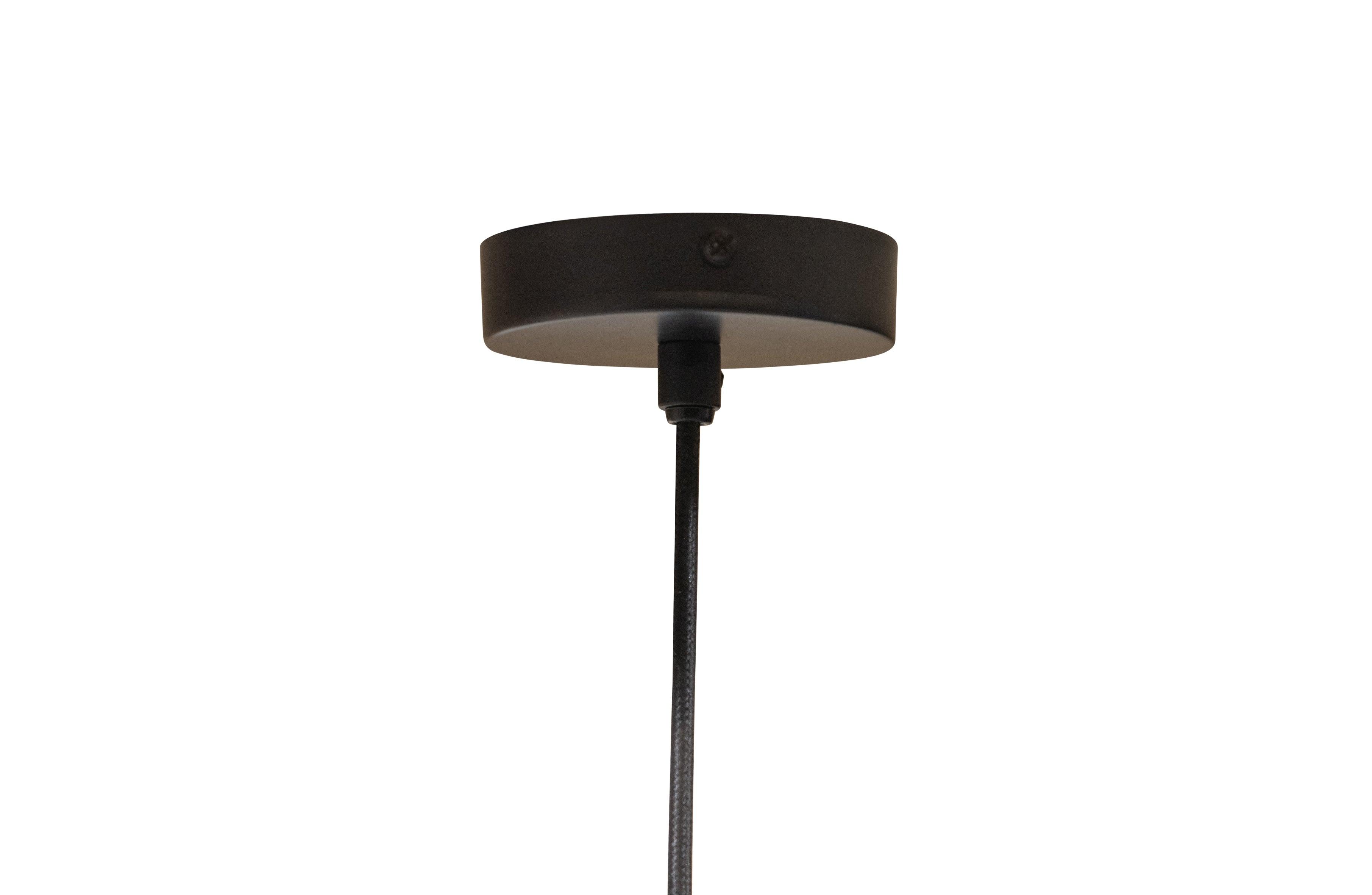 Lampa suspendata Tirsa 46 cm Arana neagra metalica - PARIS14A.RO