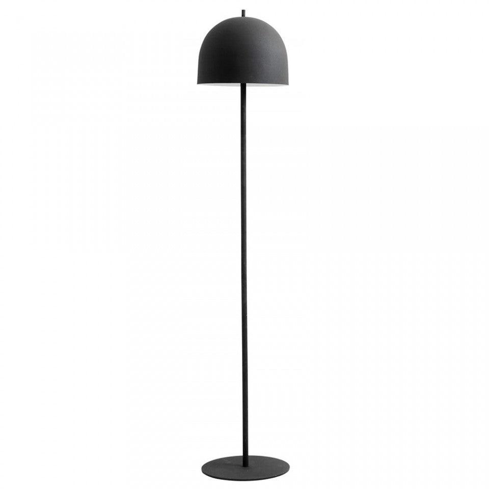Lampadar negru/alb din fier si alama 146 cm Glow Nordal - PARIS14A.RO