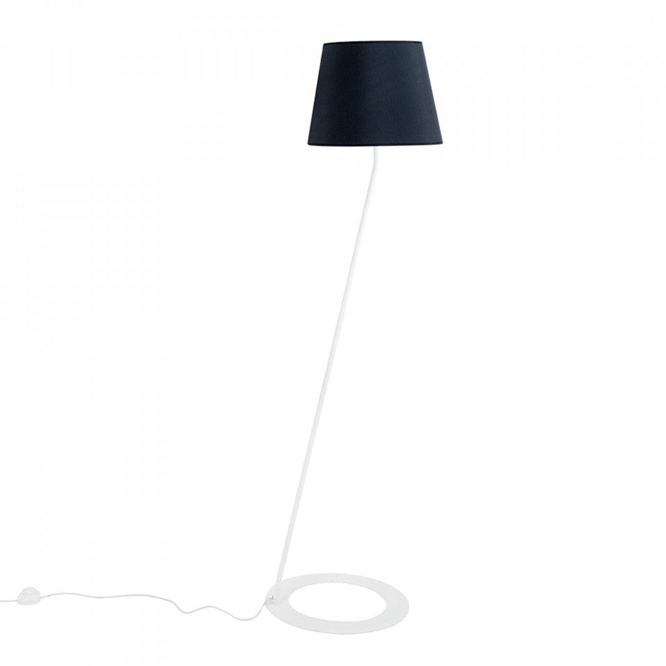 Lampadar negru/alb din poliester si otel 150 cm Stand Custom Form - PARIS14A.RO