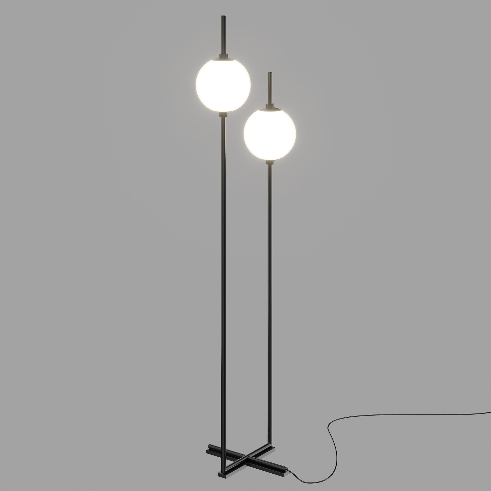 Lampadar The Sixth Sense Maytoni Modern Z020FL-L12BK - PARIS14A.RO