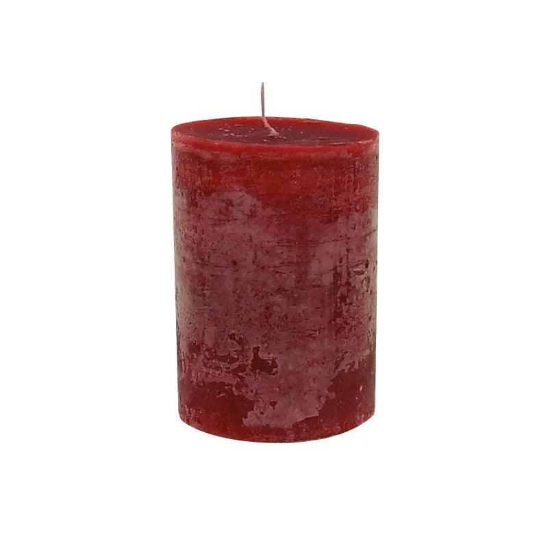 Lumanare rosie din ceara parafinica 15 cm Ludo LifeStyle Home Collection - PARIS14A.RO