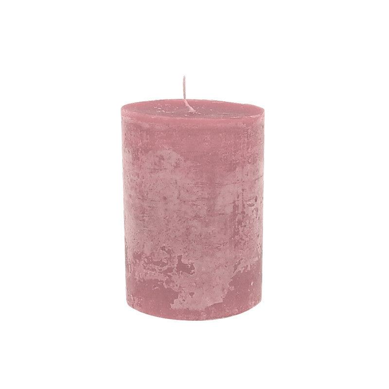 Lumanare roz din ceara parafinica 15 cm Ludo LifeStyle Home Collection - PARIS14A.RO