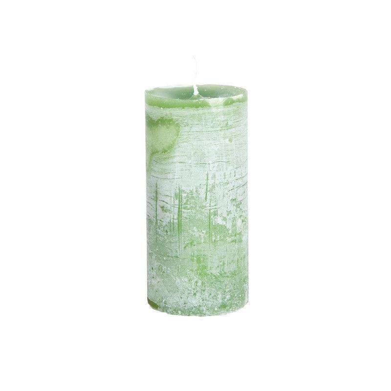 Lumanare verde din ceara parafinica 15 cm Lars LifeStyle Home Collection - PARIS14A.RO
