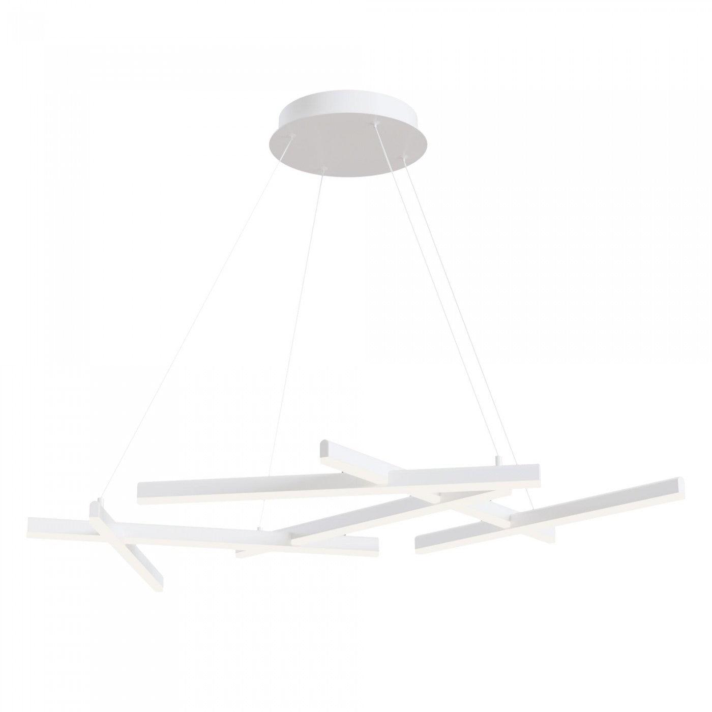 Lustra alba led Line Maytoni - PARIS14A.RO