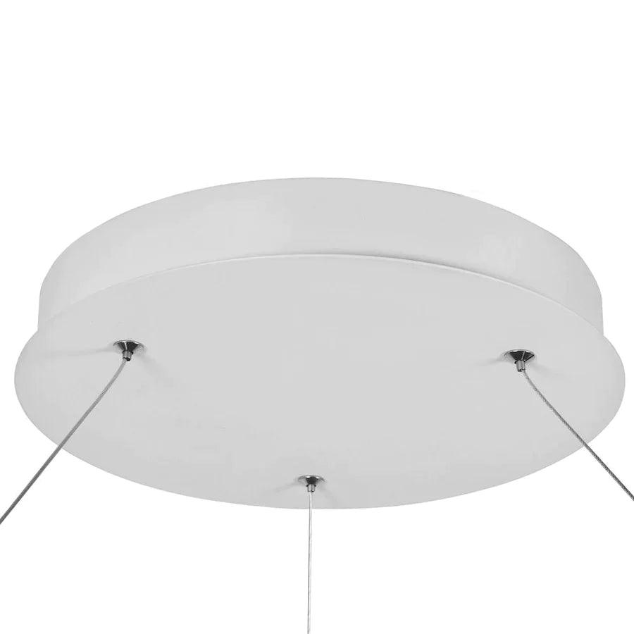 Lustra alba/rotunda Led Nola Maytoni 100cm - PARIS14A.RO