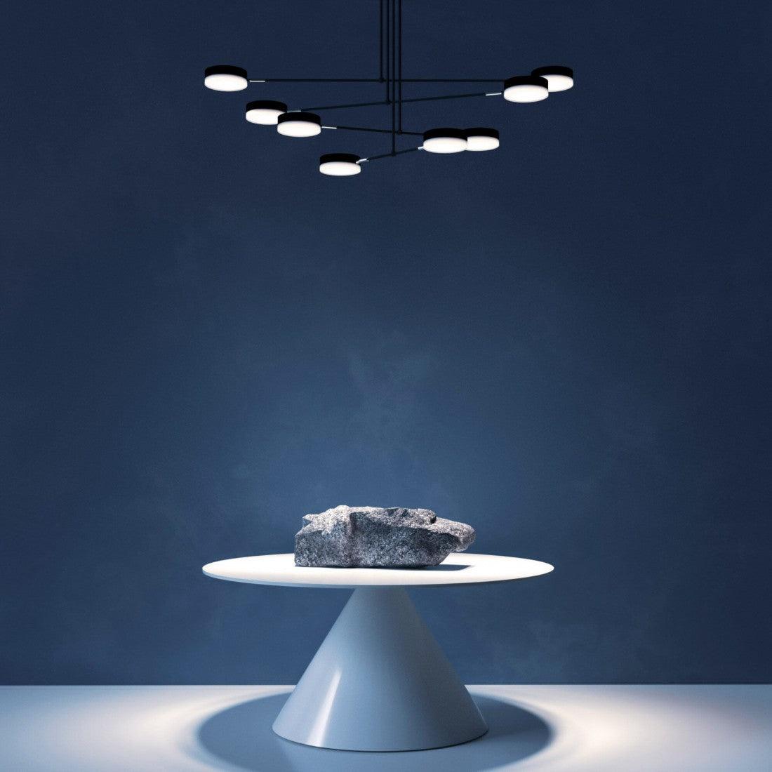 Lustra moderna LED 8 brate Maytoni Fad - PARIS14A.RO