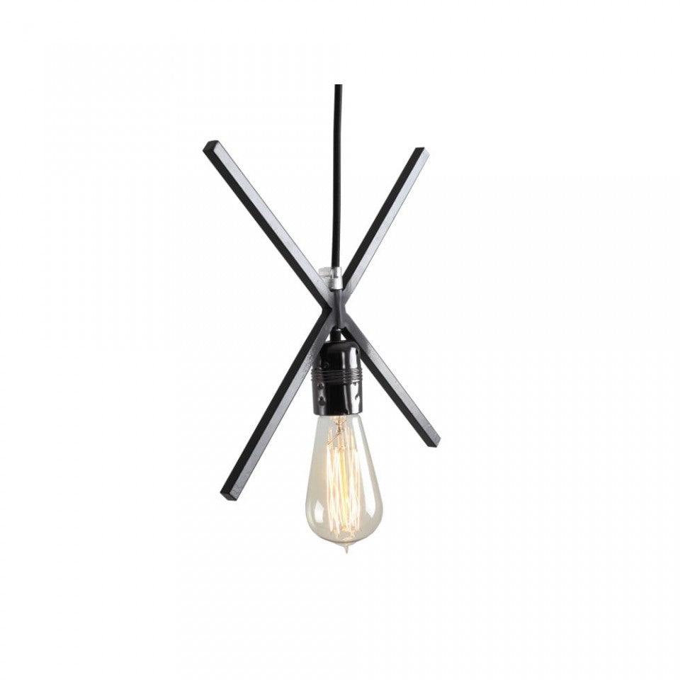 Lustra neagra din metal Xlamp Custom Form - PARIS14A.RO