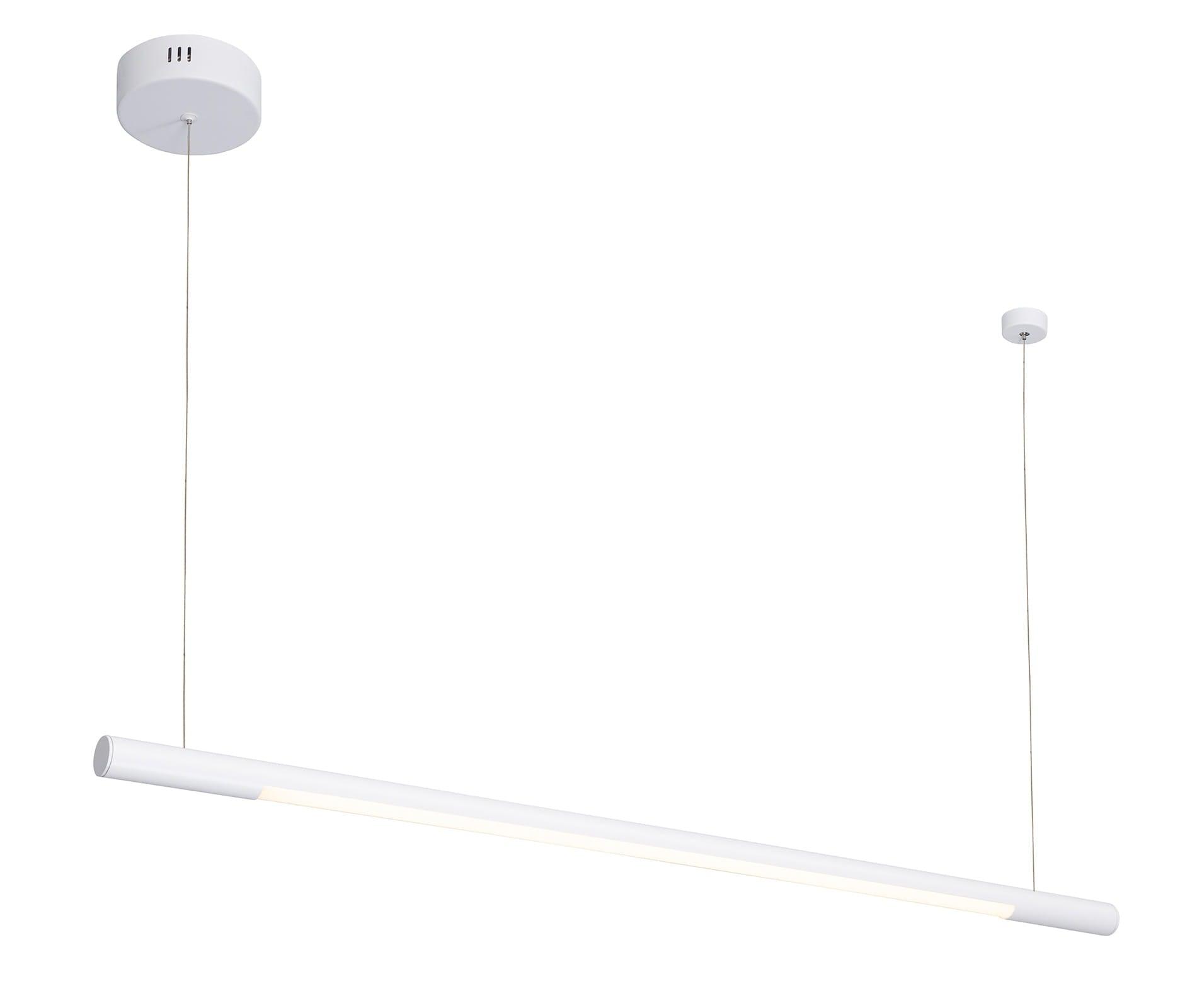 Lustra ORGANIC HORIZON 100CM Culoare alba MAXLIGHT P0357 - PARIS14A.RO