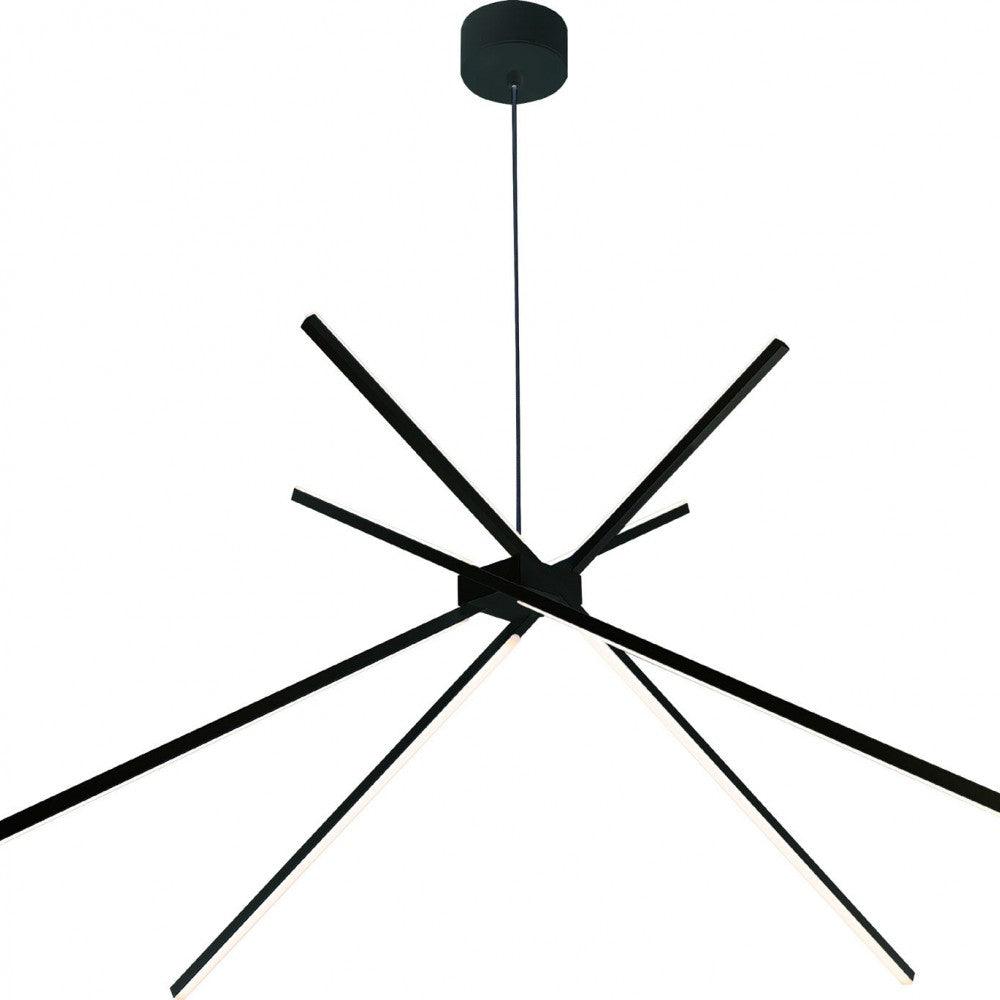 Lustra SPIDER neagra Led MAXLIGHT P0412 - PARIS14A.RO