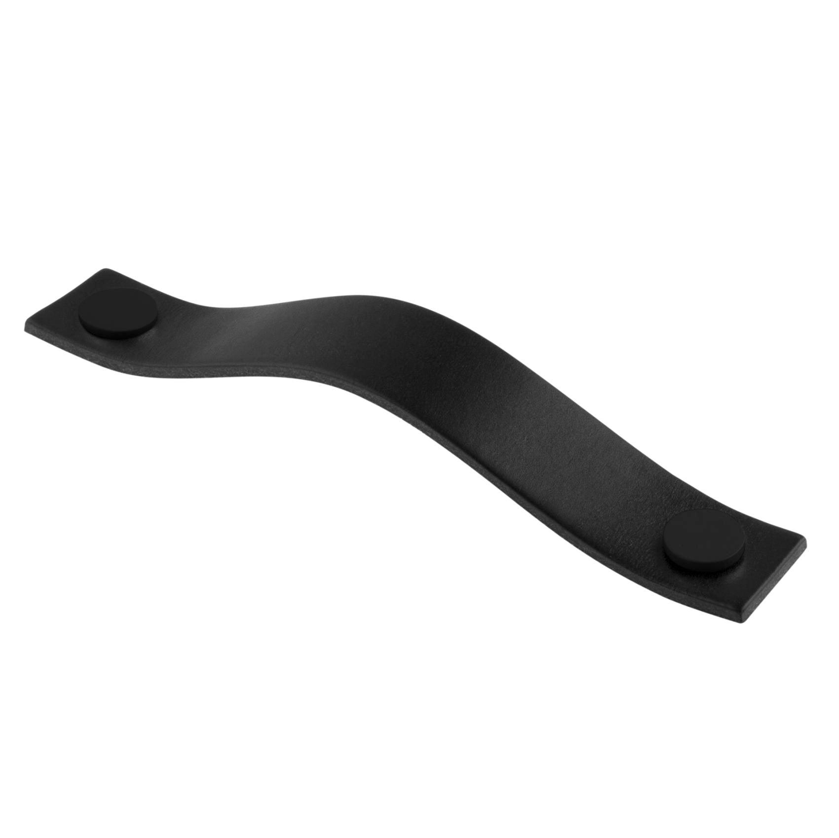 MANER DIN PIELE LEVANTO BLACK/BLACK 128 CC inaltime 25 mm, grosime 2,5 mm, lungime 158 mm - PARIS14A.RO