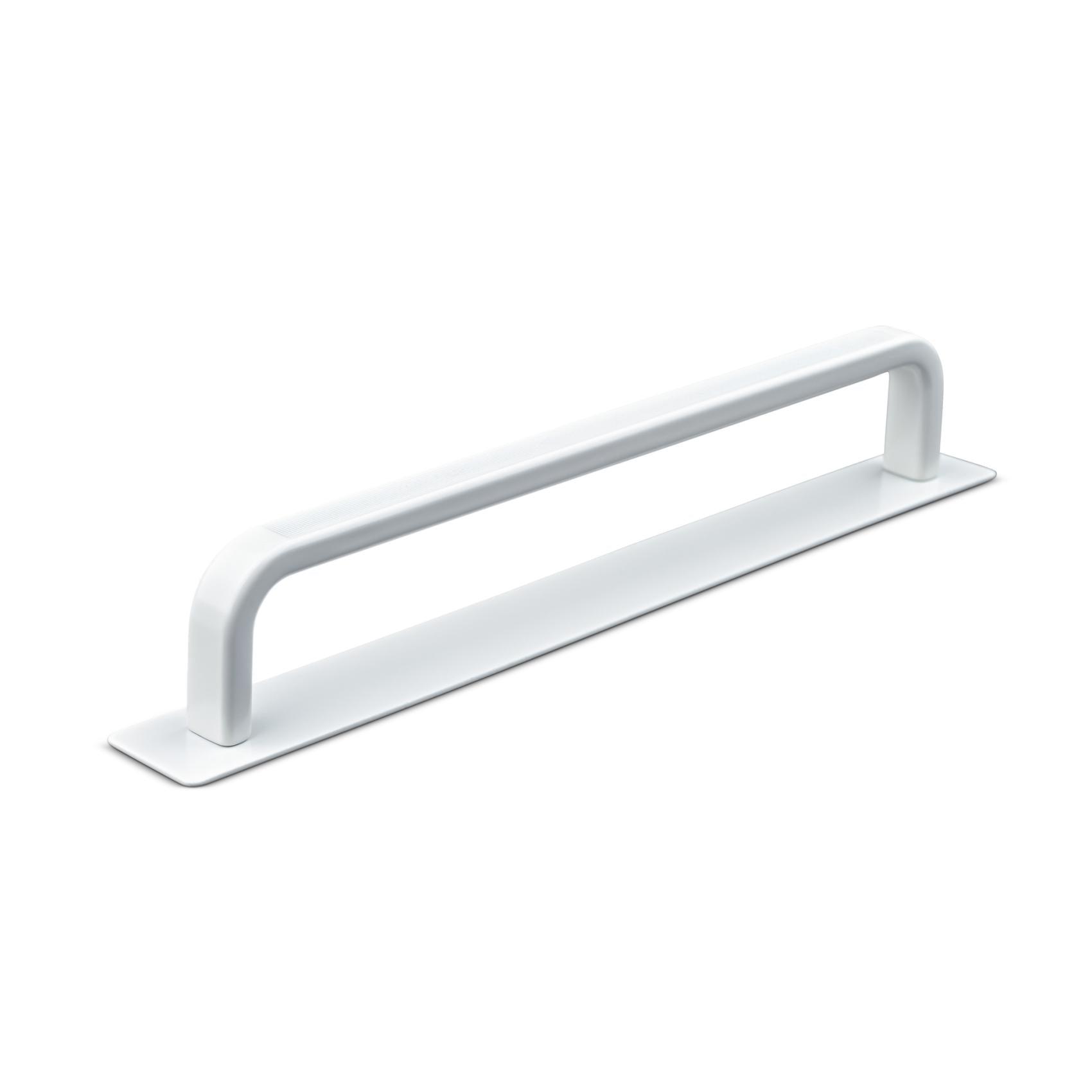MANER GARDONE CC160 STRIPED MAT WHITE inaltime 29 mm, grosime 6 mm, lungime 166 mm - PARIS14A.RO