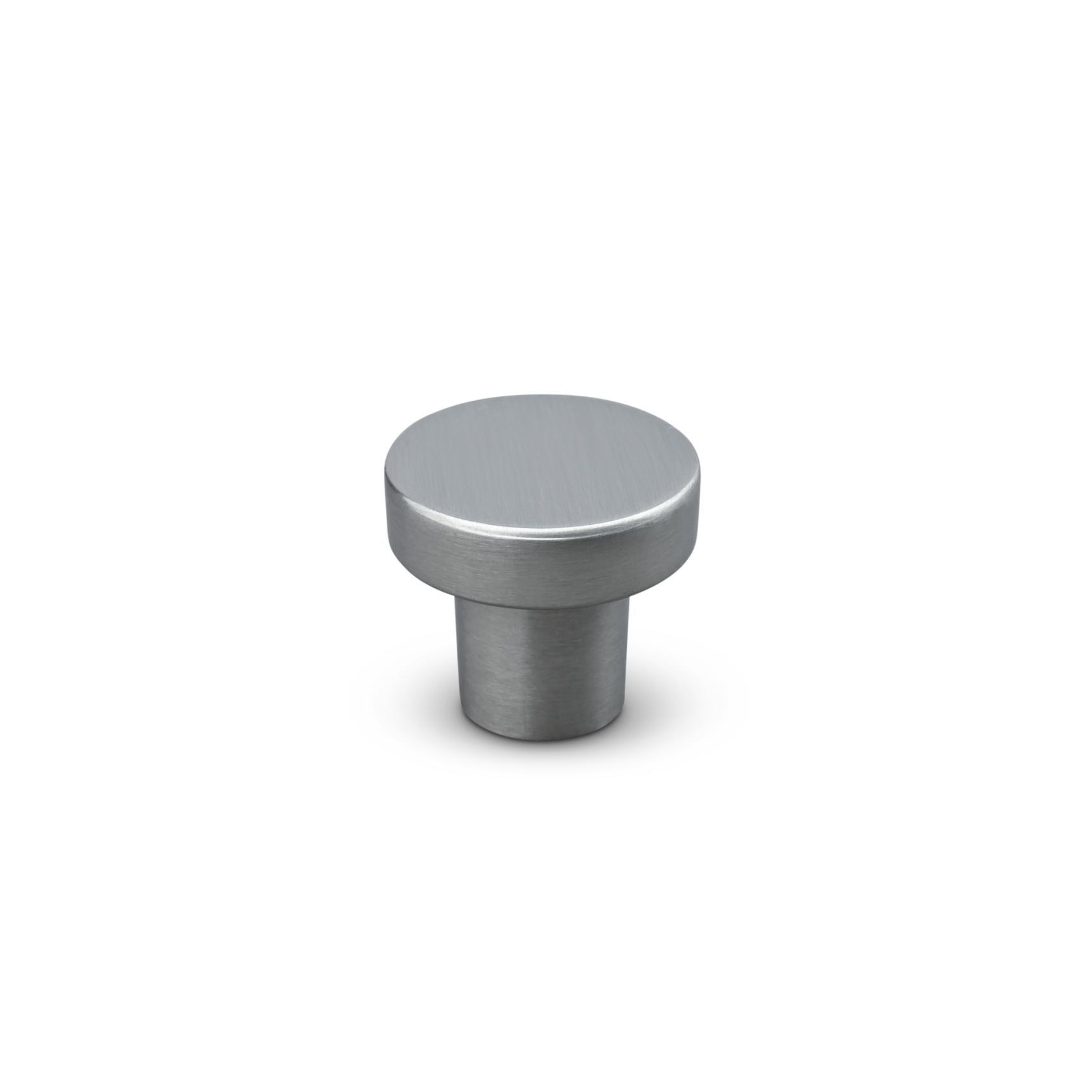 MANER MOBILA TIP BUTON AGNO DIAM. 28MM STAINLESS LOOK inaltime 28 mm - PARIS14A.RO