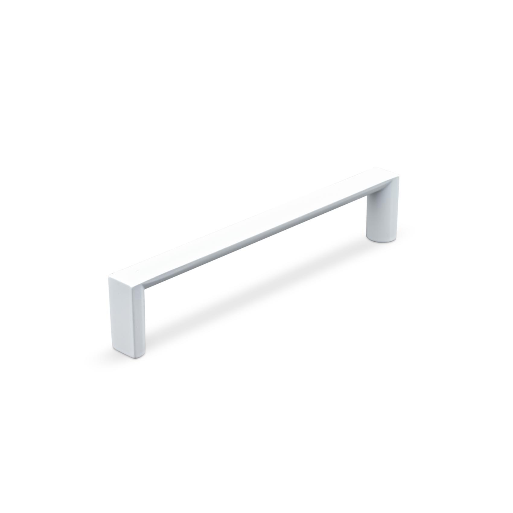 MANER SALA CC128 MAT WHITE inaltime 27 mm, grosime 12 mm, lungime 136 mm - PARIS14A.RO