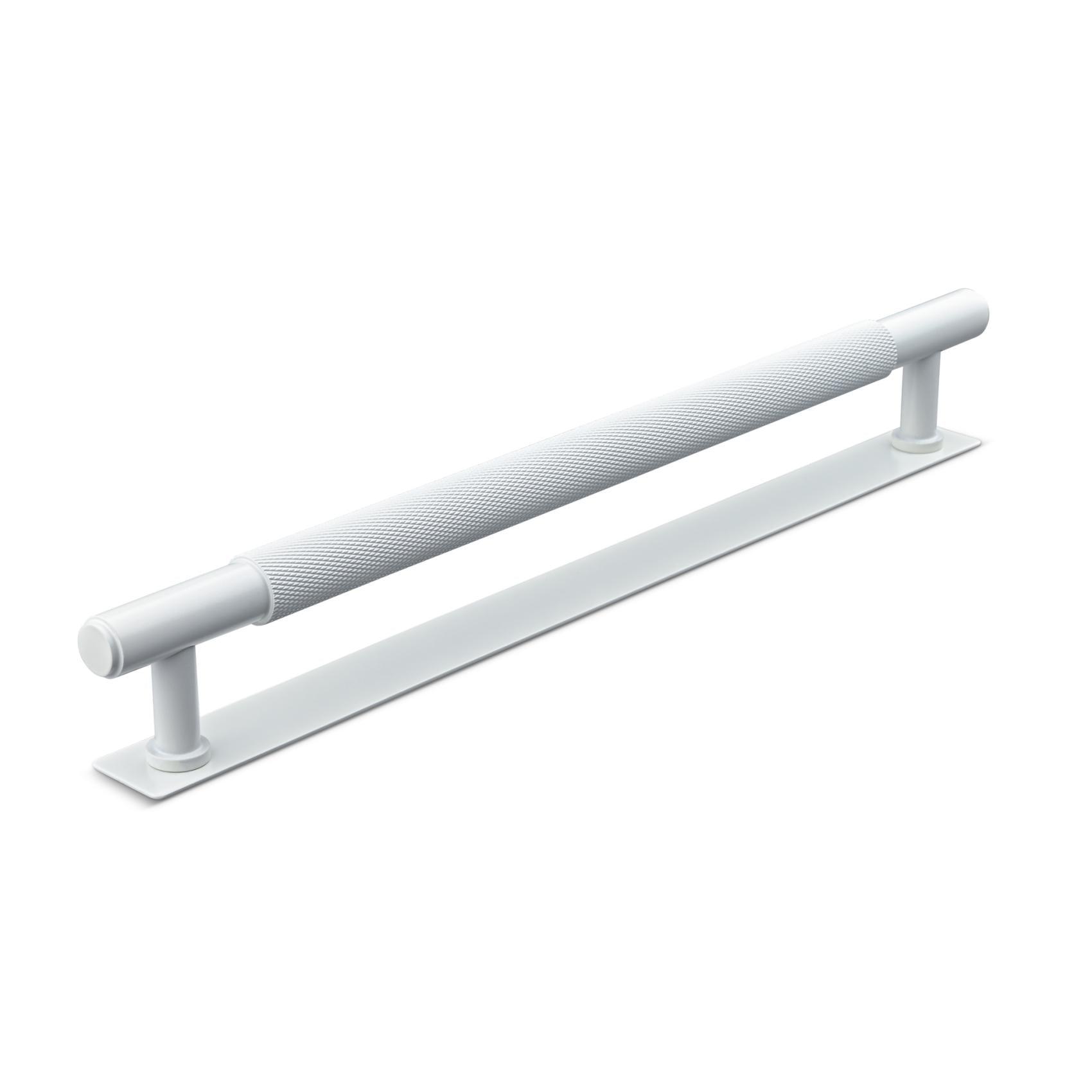 MANER SALO CC224 KNURLED MAT WHITE inaltime 35 mm, grosime 14 mm, lungime 261 mm - PARIS14A.RO