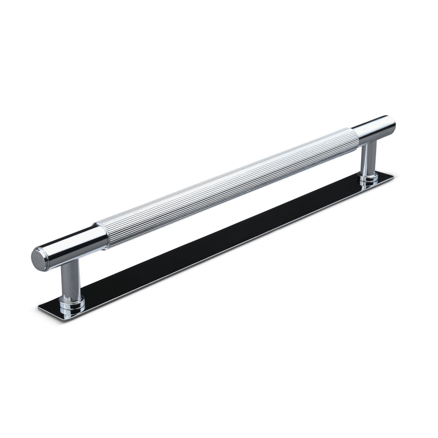 MANER SALO CC224 STRIPED CHROME inaltime 35 mm, grosime 14 mm, lungime 261 mm - PARIS14A.RO