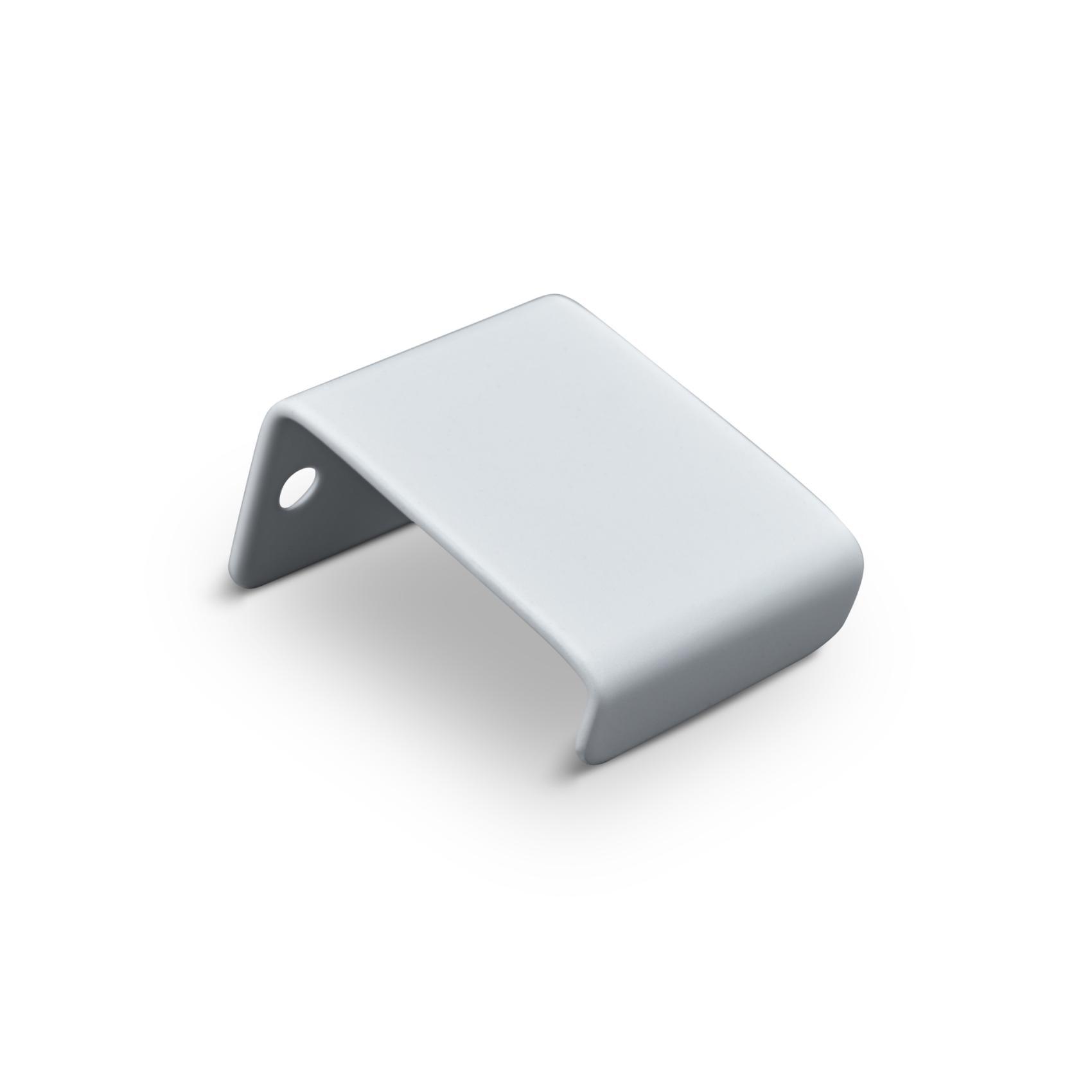 MANER TIP SCOICA MOIE CC20 MAT WHITE inaltime 38 mm, grosime 11 mm, lungime 30 mm - PARIS14A.RO