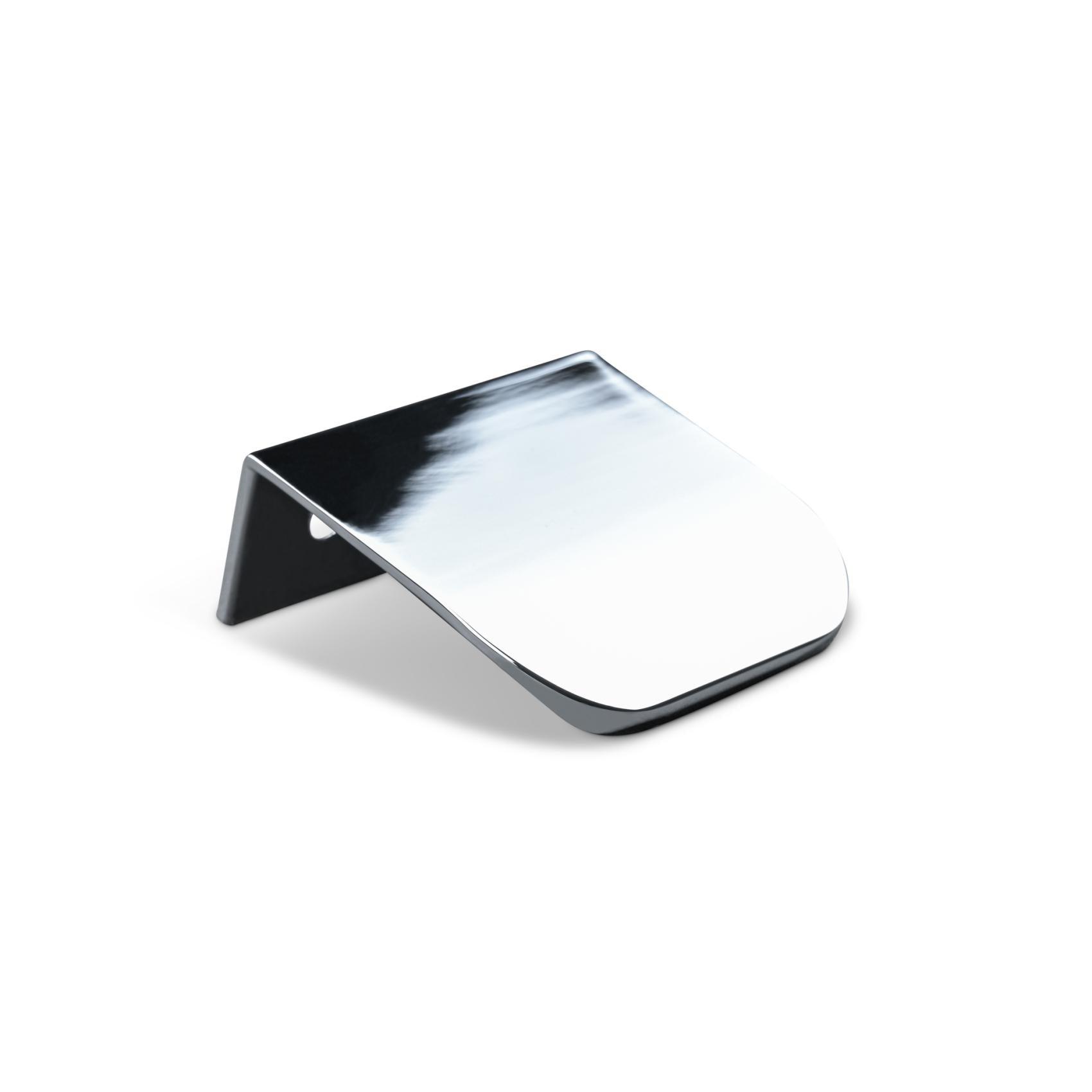 MANER TIP SCOICA POPPI 40MM CHROME inaltime 18 mm, grosime 1,3 mm, lungime 40 mm - PARIS14A.RO