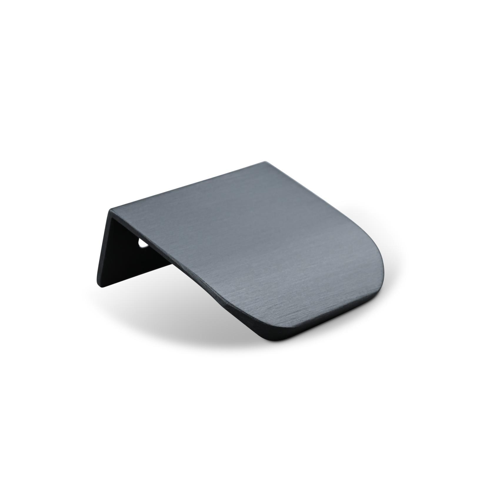 MANER TIP SCOICA POPPI 40MM MAT BLACK inaltime 18 mm, grosime 1,3 mm, lungime 40 mm - PARIS14A.RO