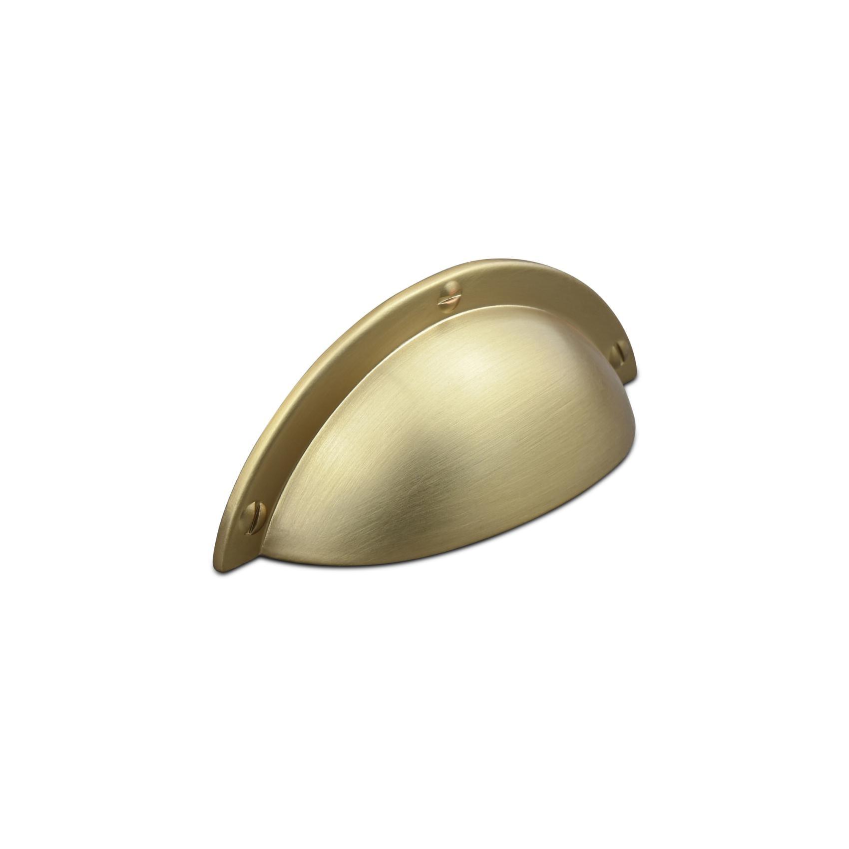 MANER TIP SCOICA PRATO CC64 MAT BRASS inaltime 23 mm, grosime 32,5 mm, lungime 95 mm - PARIS14A.RO