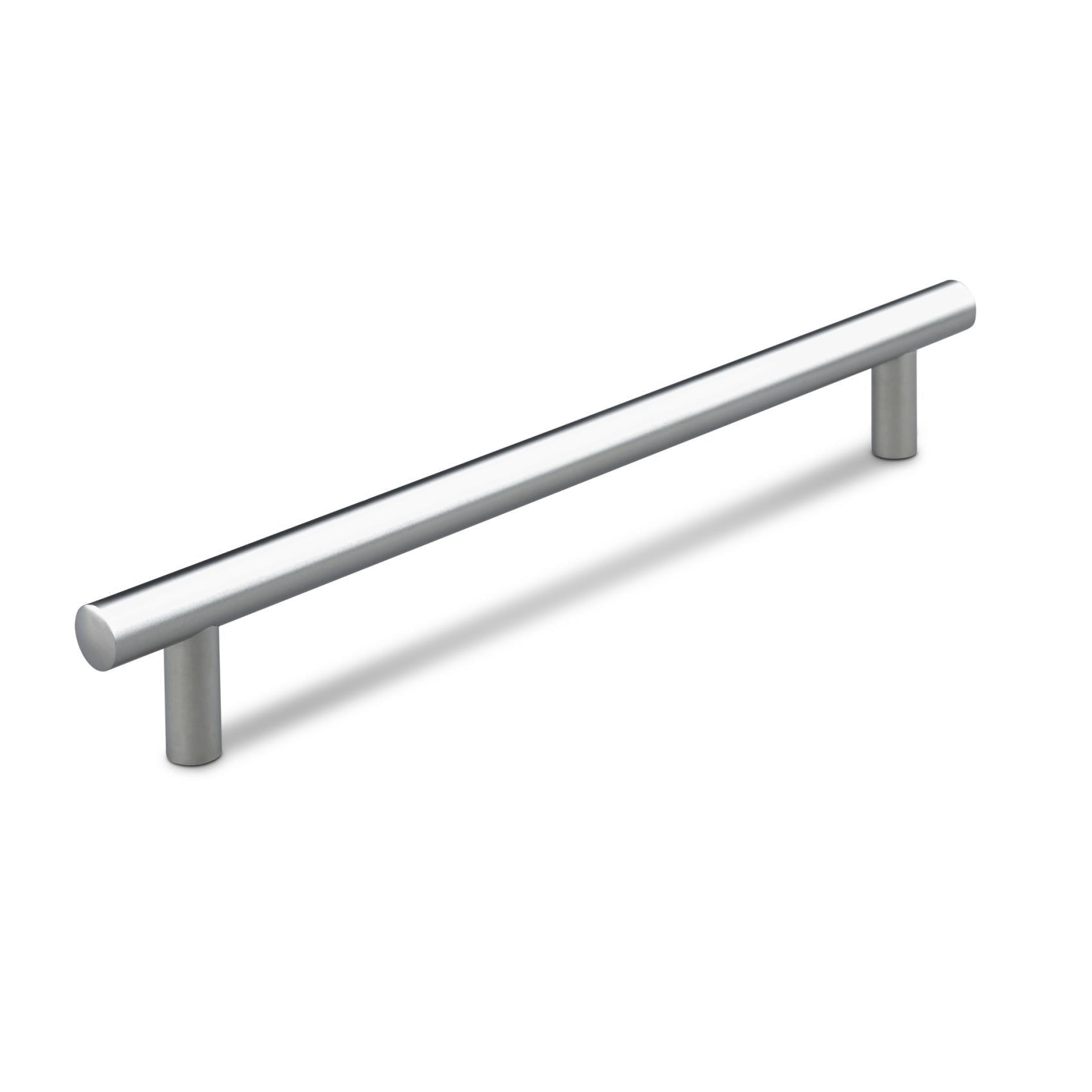 MANER TRENTO CC192 MAT NICKEL inaltime 34,5 mm, grosime 8 mm, lungime 216 mm - PARIS14A.RO