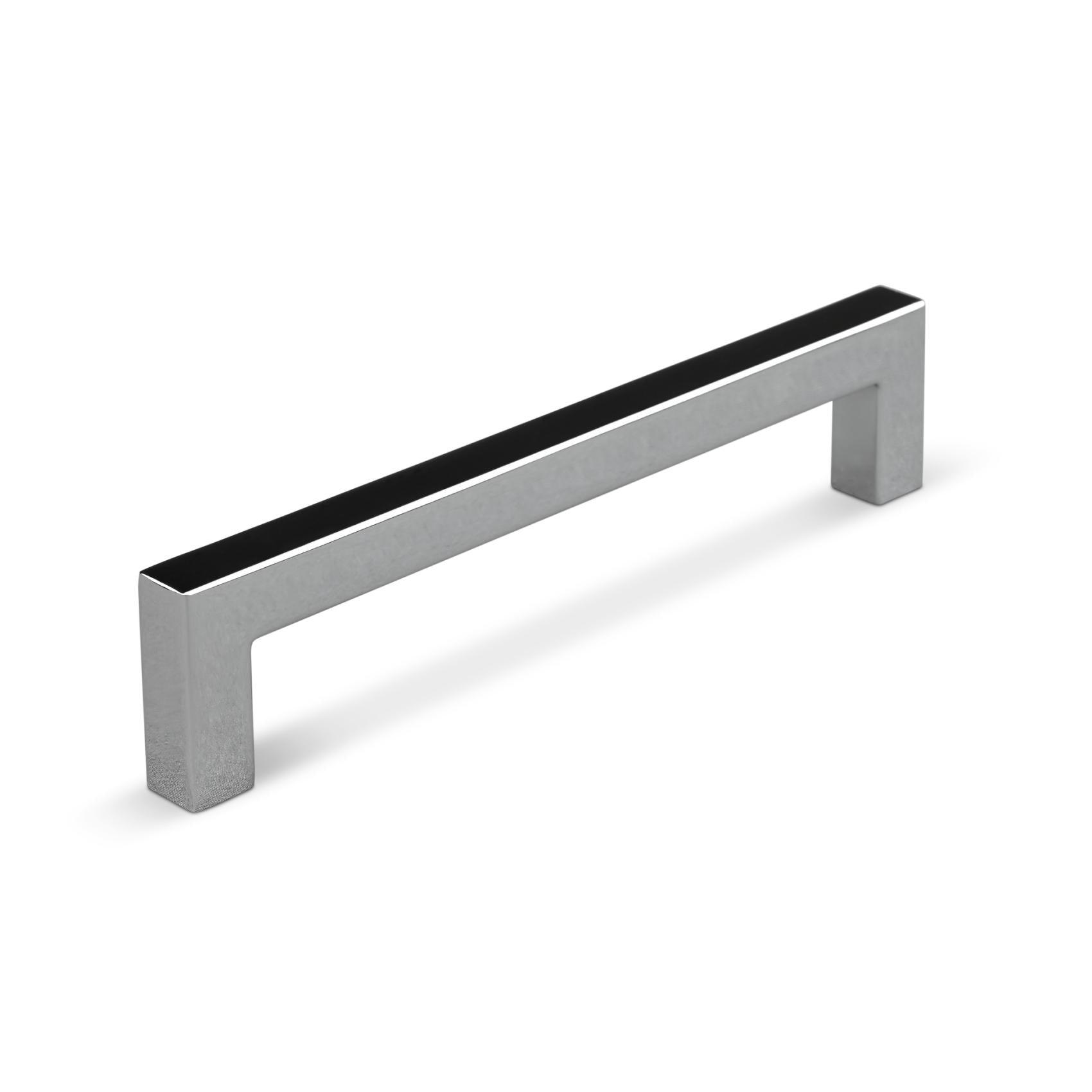 MANER TRIPOLI CC128 CHROME inaltime 30 mm, grosime 10 mm, lungime 138 mm - PARIS14A.RO