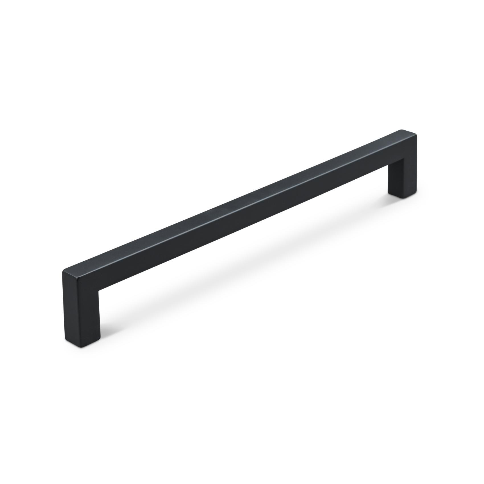 MANER TRIPOLI CC192 MAT BLACK inaltime 30 mm, grosime 10 mm, lungime 201 mm - PARIS14A.RO