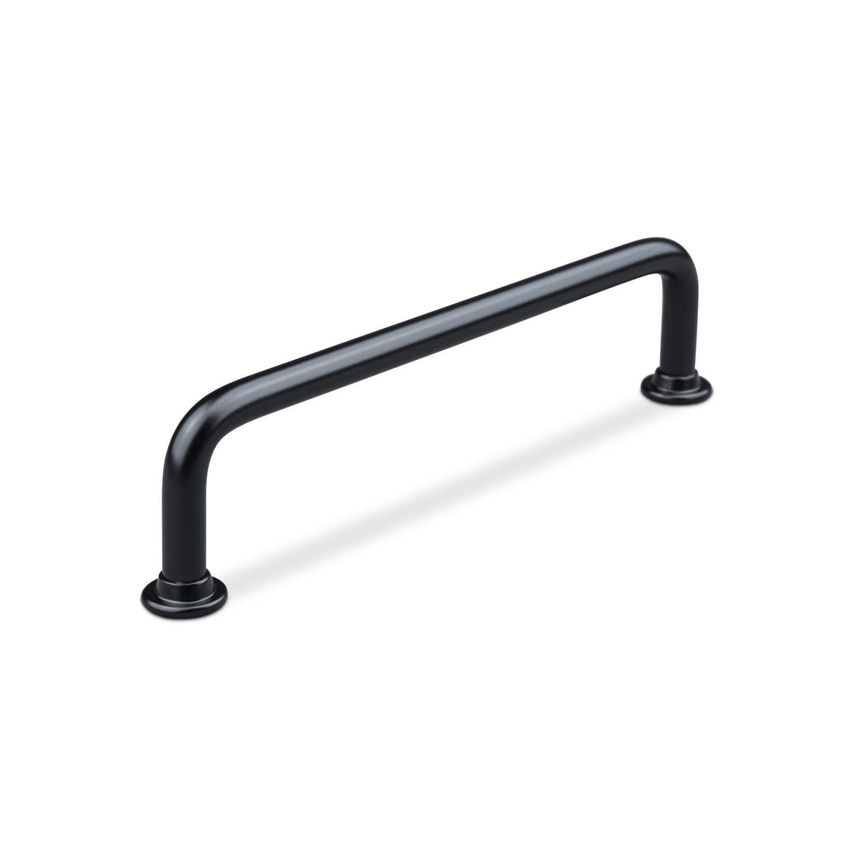 MANER VENOSA CC 128 MAT BLACK inaltime 37 mm, grosime 6 mm, lungime 142 mm - PARIS14A.RO