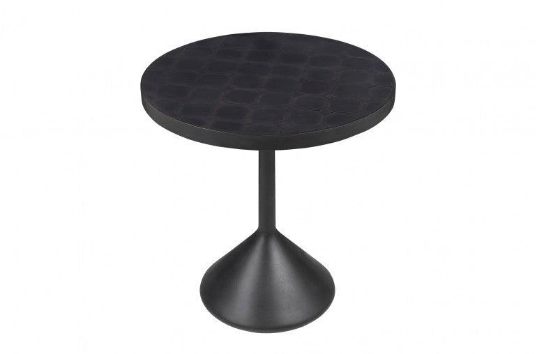 Masa cafea rotunda neagra 50cm Labo Octo Versmissen - PARIS14A.RO