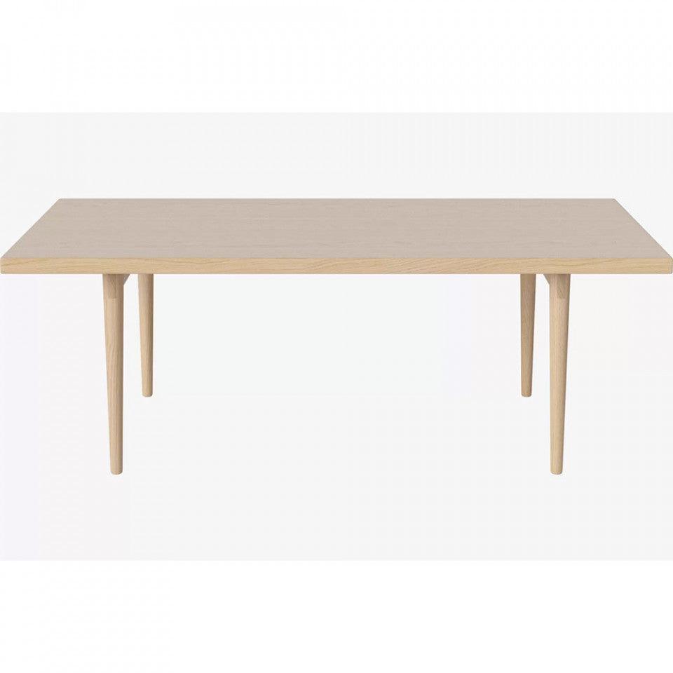 Masa de cafea maro deschis din lemn de stejar 60x120 cm Berlin Bolia - PARIS14A.RO