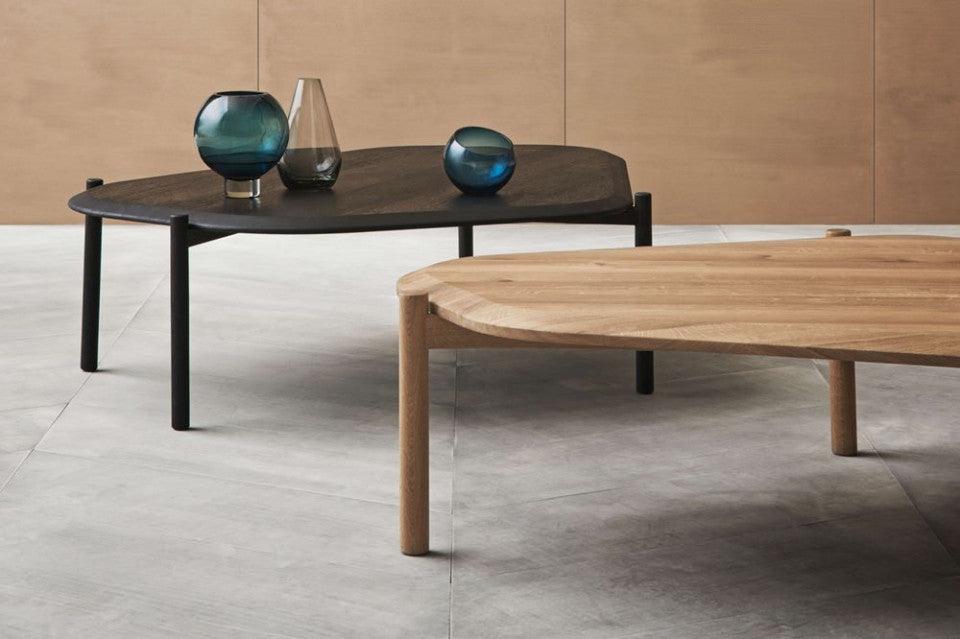 Masa de cafea maro din lemn de stejar 107x129 cm Island Bolia - PARIS14A.RO