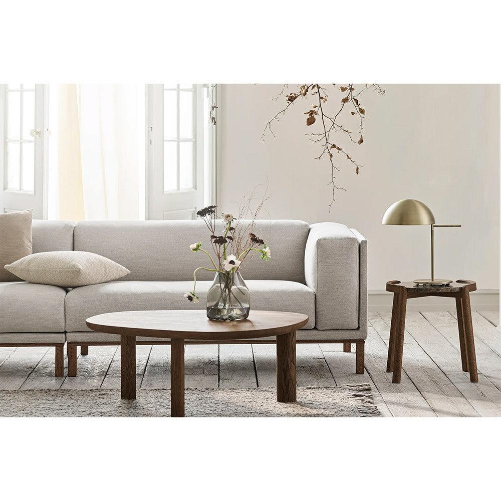Masa de cafea maro din lemn de stejar 80x98 cm Latch Bolia - PARIS14A.RO
