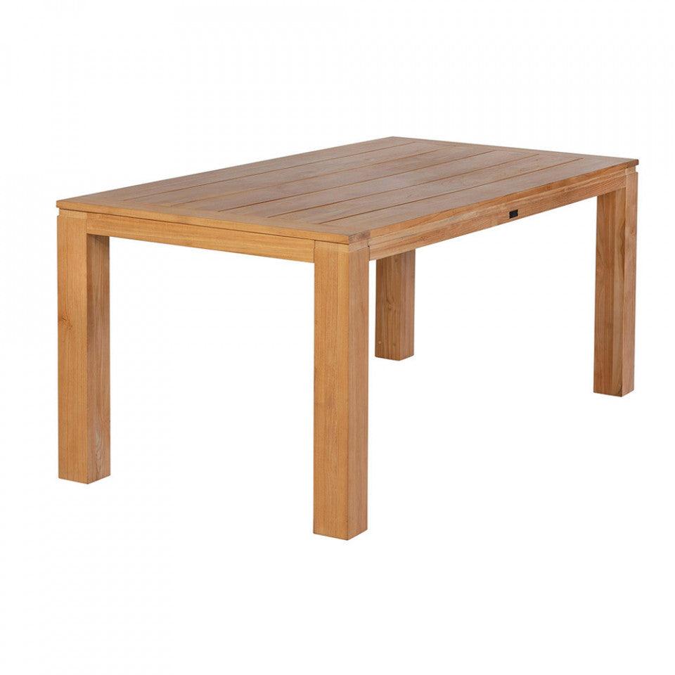 Masa dining pentru exterior din lemn de tec 90x160 cm Stella Exotan - PARIS14A.RO