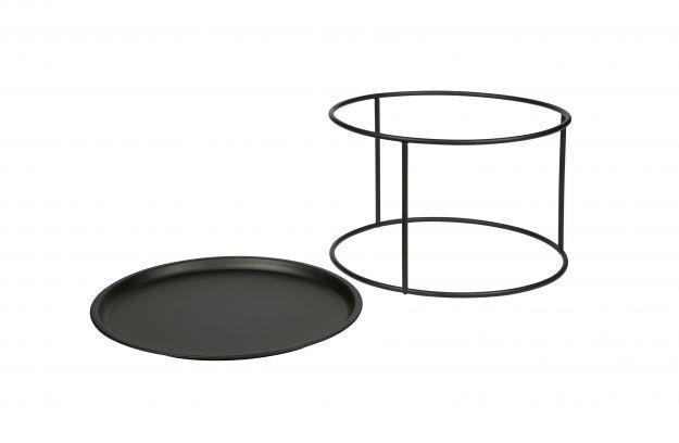 Masa pentru cafea din metal negru Ivar - PARIS14A.RO
