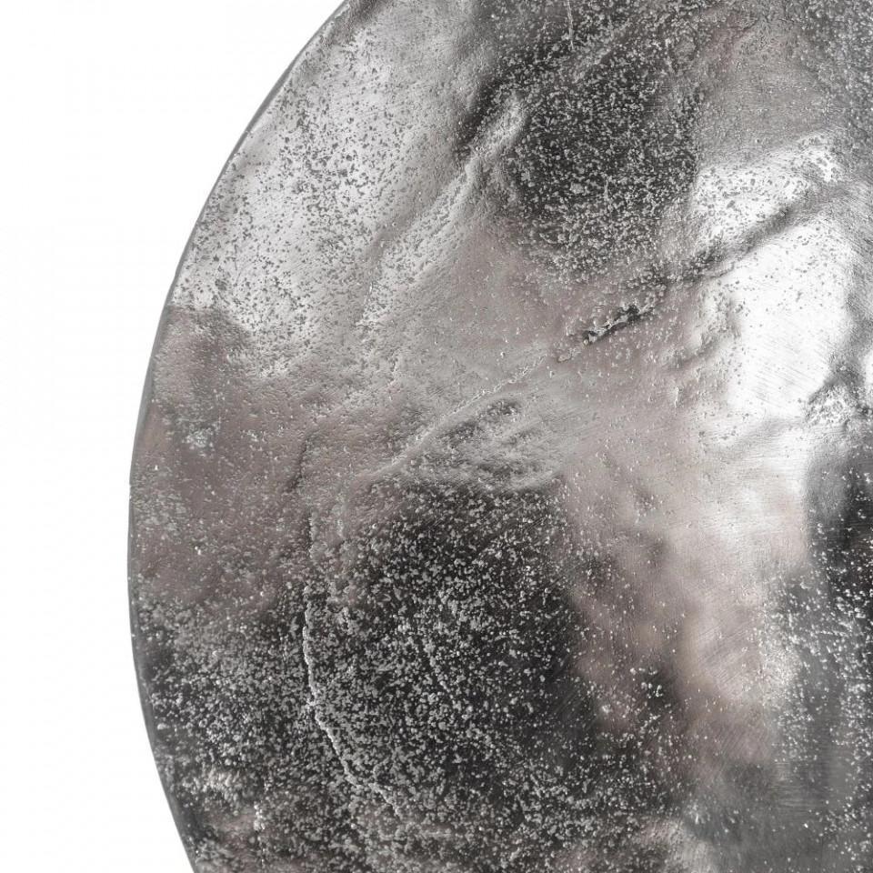 Masuta argintie din aluminiu 47 cm Pheipher - PARIS14A.RO