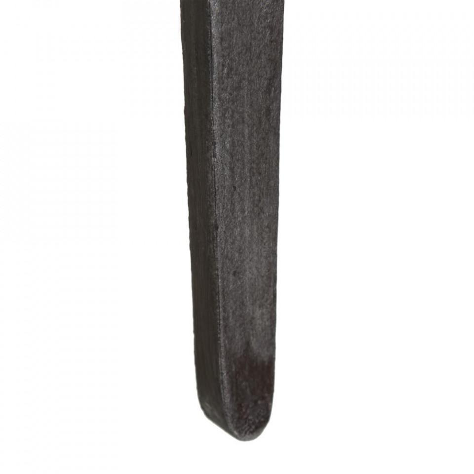 Masuta neagra din aluminiu 43 cm Larderet - PARIS14A.RO